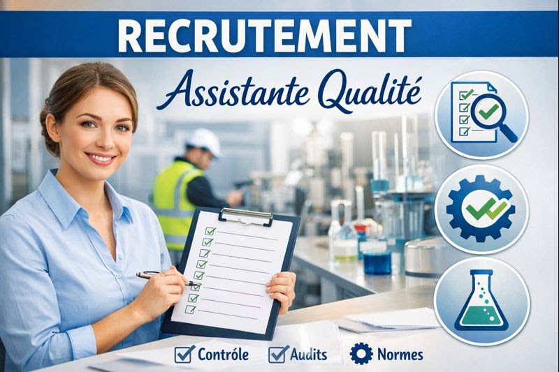 Recrutement – Assistante Qualité