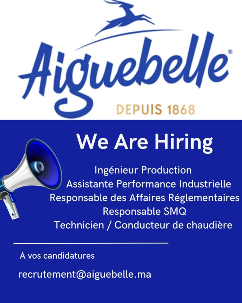 5 opportunités de carrière chez Aiguebelle à pourvoir