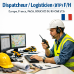 Dispatcheur / Logisticien (BTP) F/H