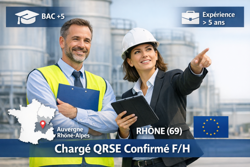 Chargé QRSE Confirmé F/H